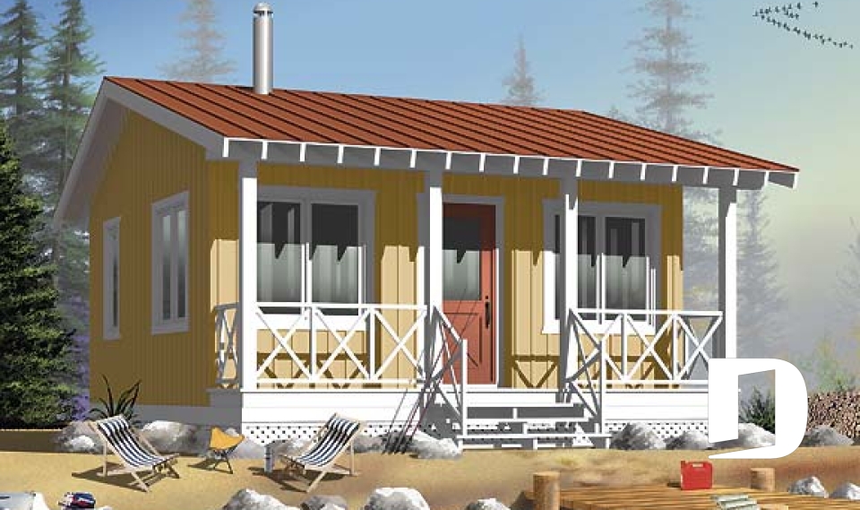 Vue avant - MODÈLE DE BASE -  - La Retraite