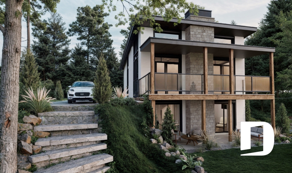 Vue arrière - MODÈLE DE BASE -  - Bonzai 2