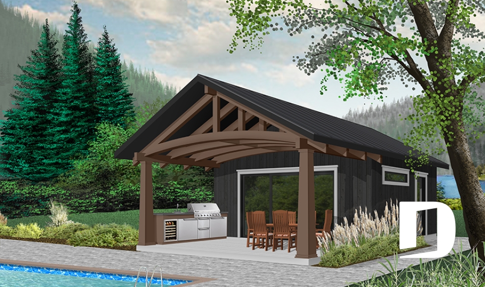 Version couleur no. 8 - Vue avant -  - Cabana