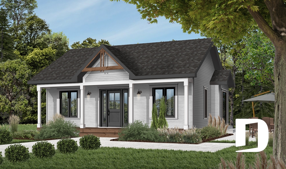 Version couleur no. 2 - Vue avant -  - La Québécoise