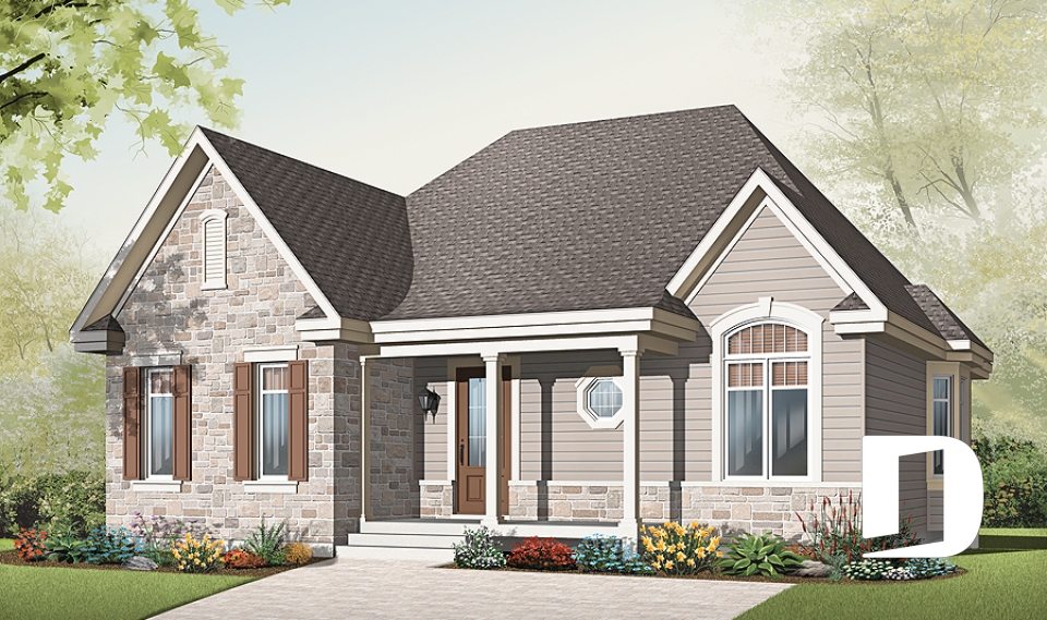 Vue avant - MODÈLE DE BASE -  - Merlin 2