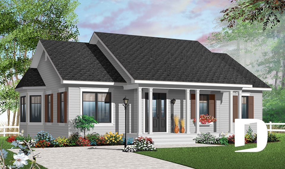 Version couleur no. 2 - Vue avant -  - Laurier