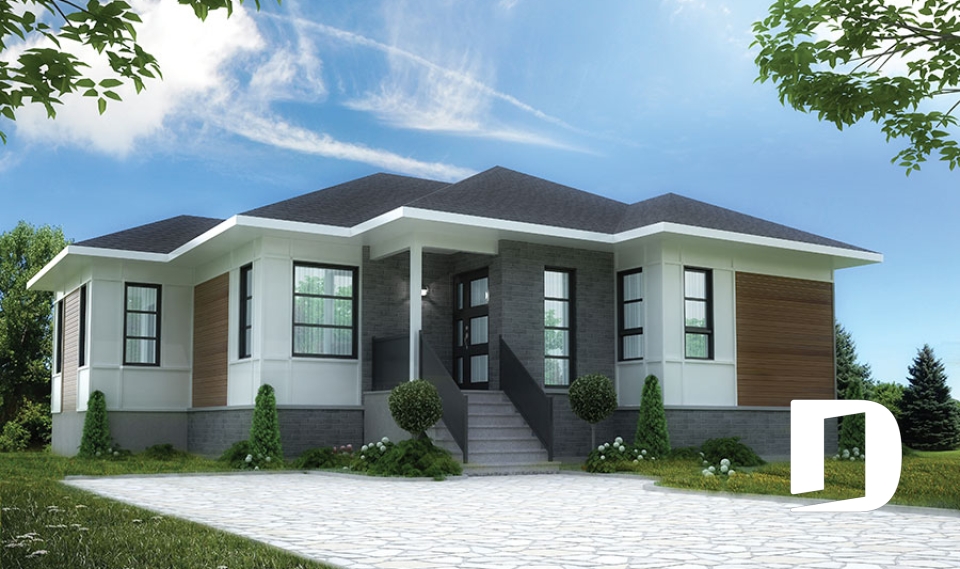 Vue avant - MODÈLE DE BASE -  - Mainville 3