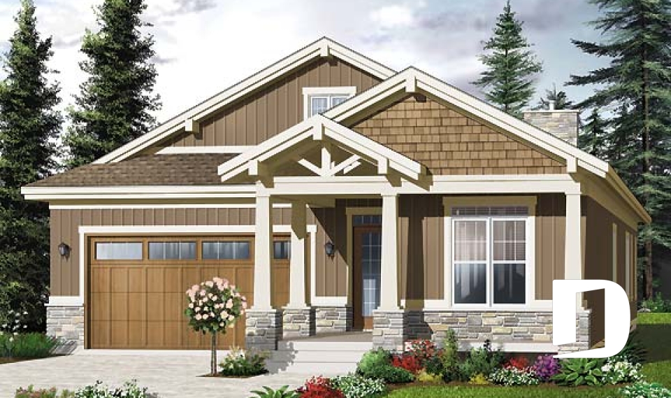 Vue avant - MODÈLE DE BASE -  - Rustika 2