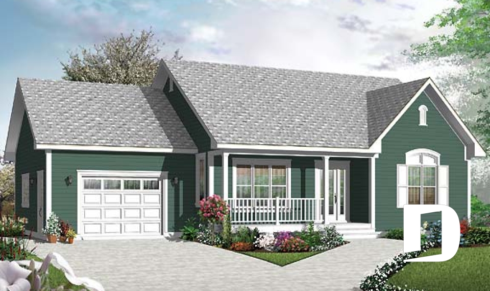 Vue avant - MODÈLE DE BASE -  - Virginie 