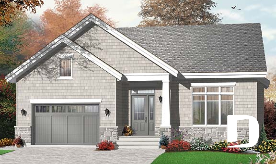 Vue avant - MODÈLE DE BASE -  - Chandonnet  