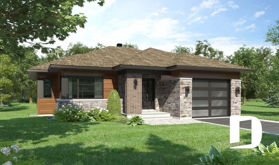 Vue avant - MODÈLE DE BASE -  - Pintendre