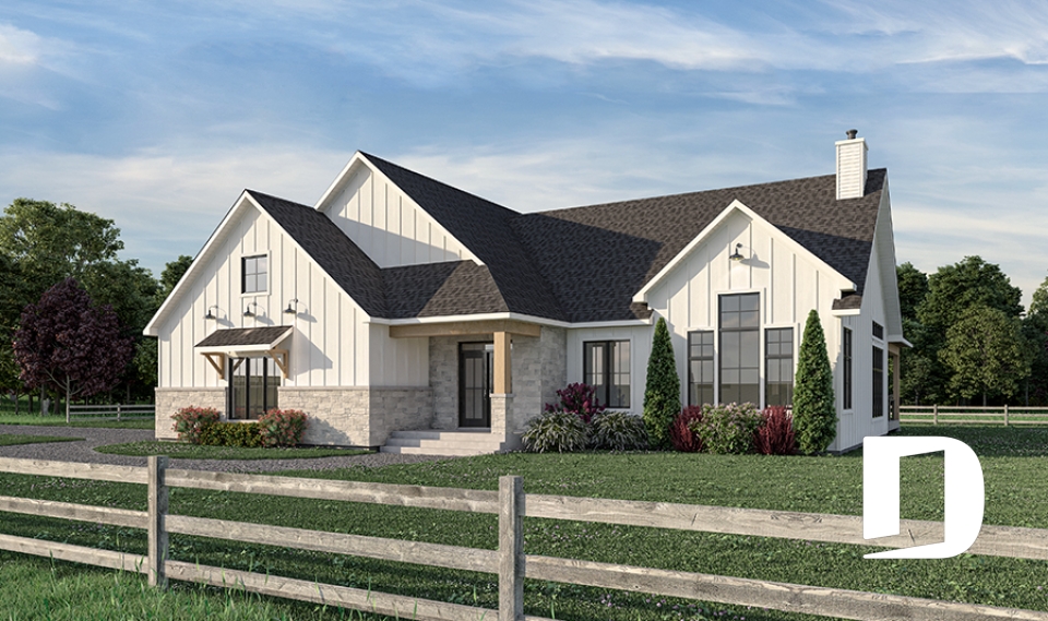 Vue avant - MODÈLE DE BASE -  - Pinewood