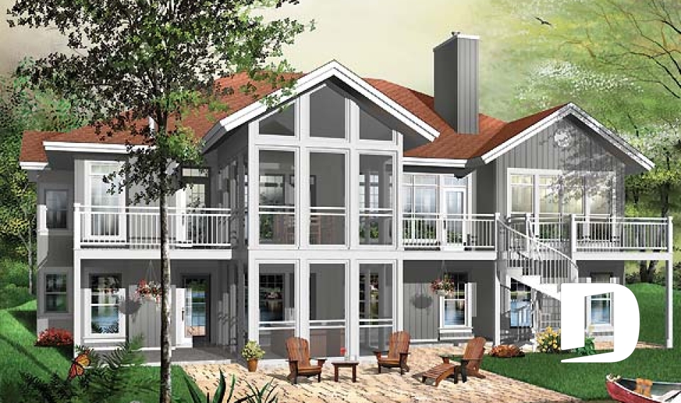 Vue arrière - MODÈLE DE BASE -  - Eave