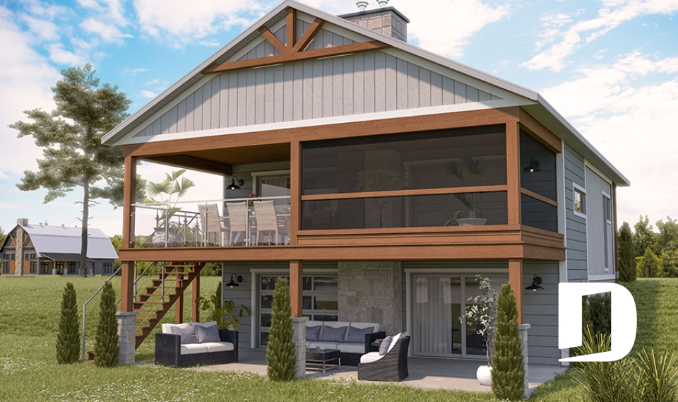 Vue arrière - MODÈLE DE BASE -  - Happy Hour