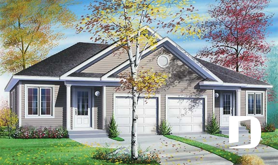 Vue avant - MODÈLE DE BASE -  - Florimont 2