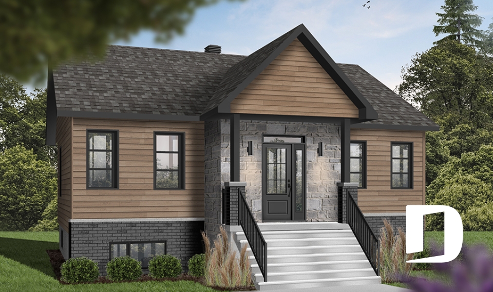 Vue avant - MODÈLE DE BASE -  - Chai 3