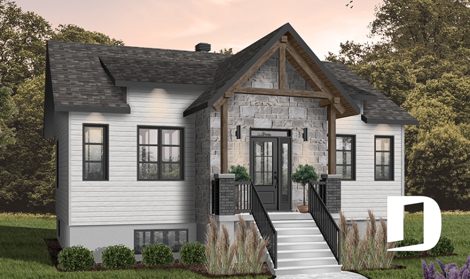 Version couleur no. 1 - Vue avant -  - Chai