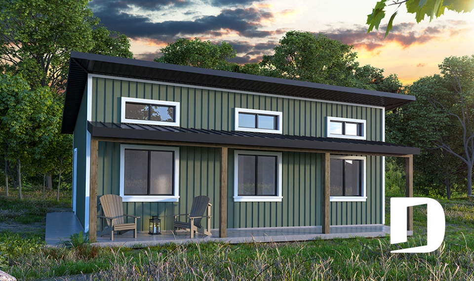 Vue avant - MODÈLE DE BASE -  - Le Relais - Éco