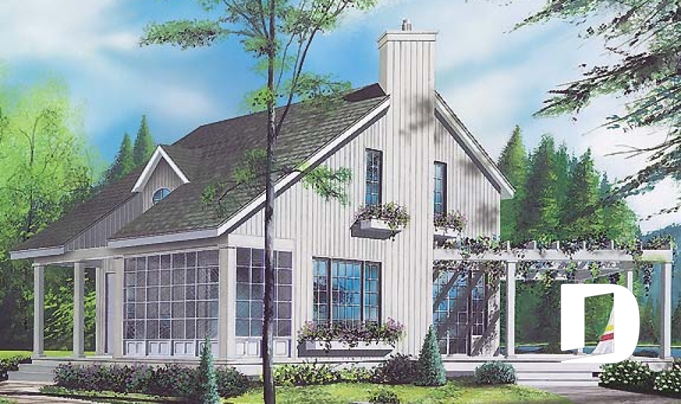 Vue avant - MODÈLE DE BASE -  - Gaudry