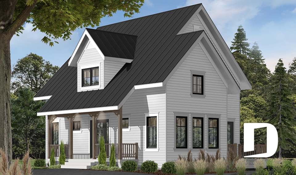 Vue avant - MODÈLE DE BASE -  - Bellefeuille