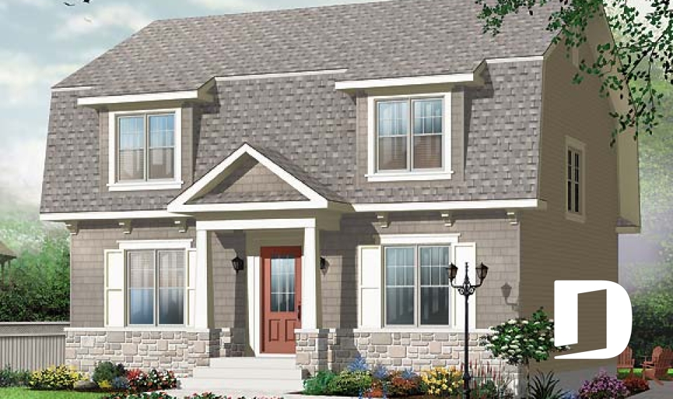 Vue avant - MODÈLE DE BASE -  - Mésange 