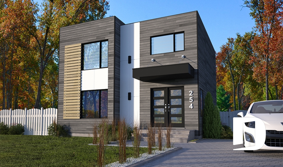 Vue avant - MODÈLE DE BASE -  - Cubika