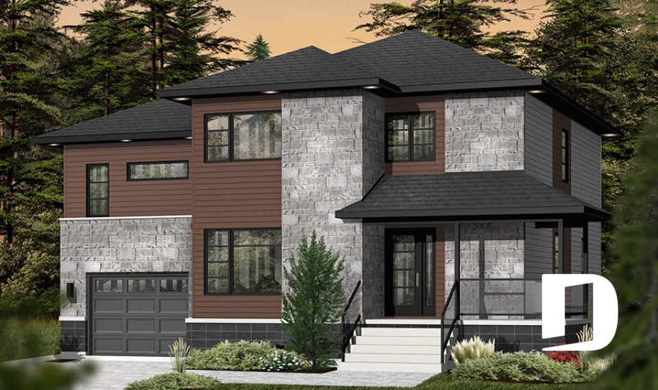 Version couleur no. 1 - Vue avant -  - Monteillet 2