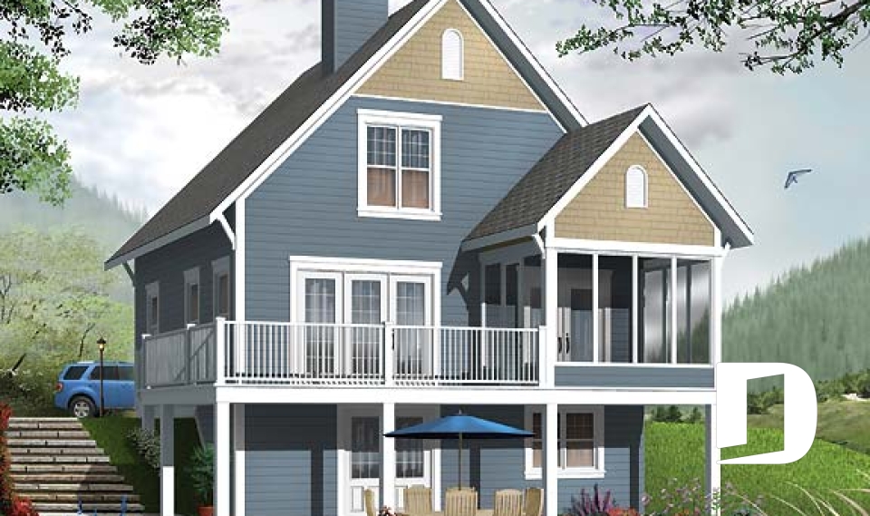 Vue arrière - MODÈLE DE BASE -  - Analie 2 