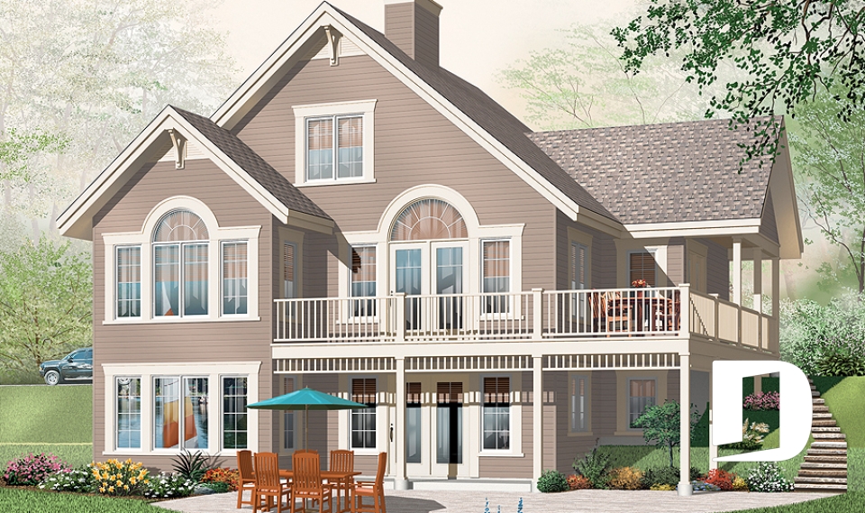 Vue arrière - MODÈLE DE BASE -  - Chèvrefeuille 2