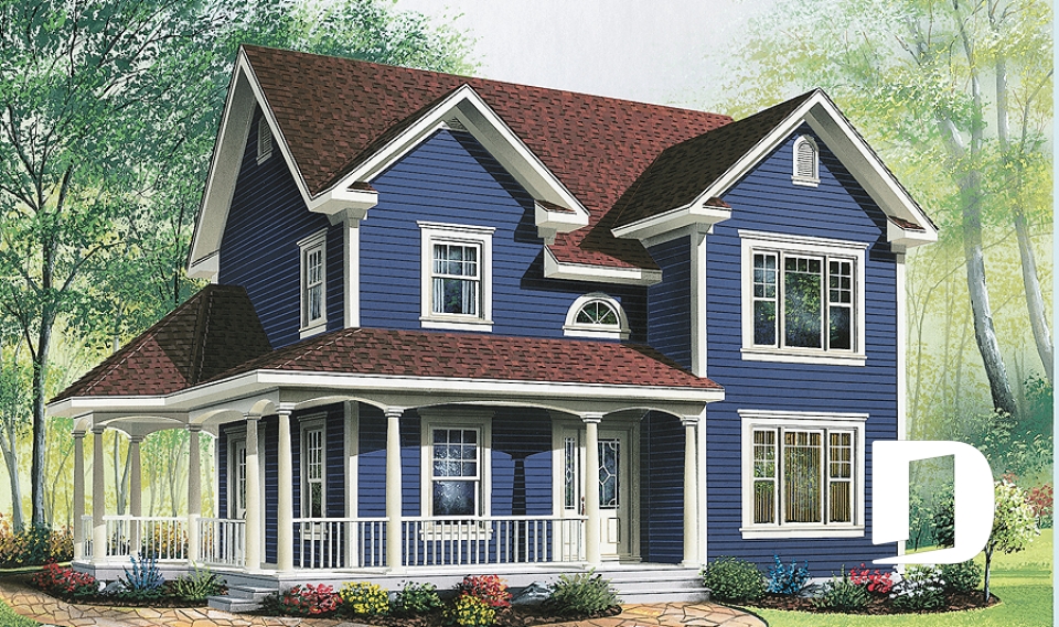 Vue avant - MODÈLE DE BASE -  - Marion