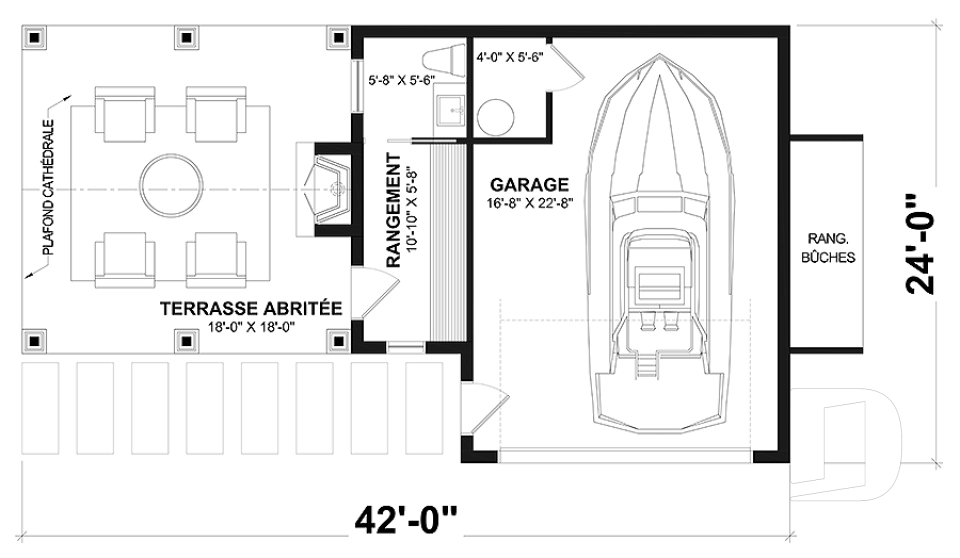 Rez-de-chaussée -  - Portside