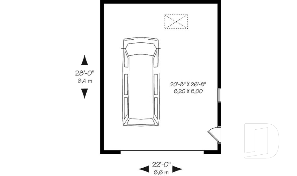 Rez-de-chaussée -  - Monceau 