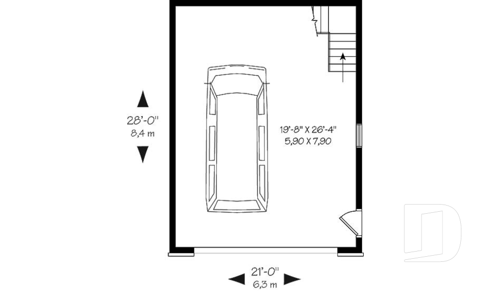 Rez-de-chaussée -  - Peuplier
