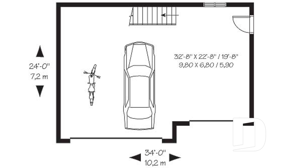 Rez-de-chaussée -  - Housemate