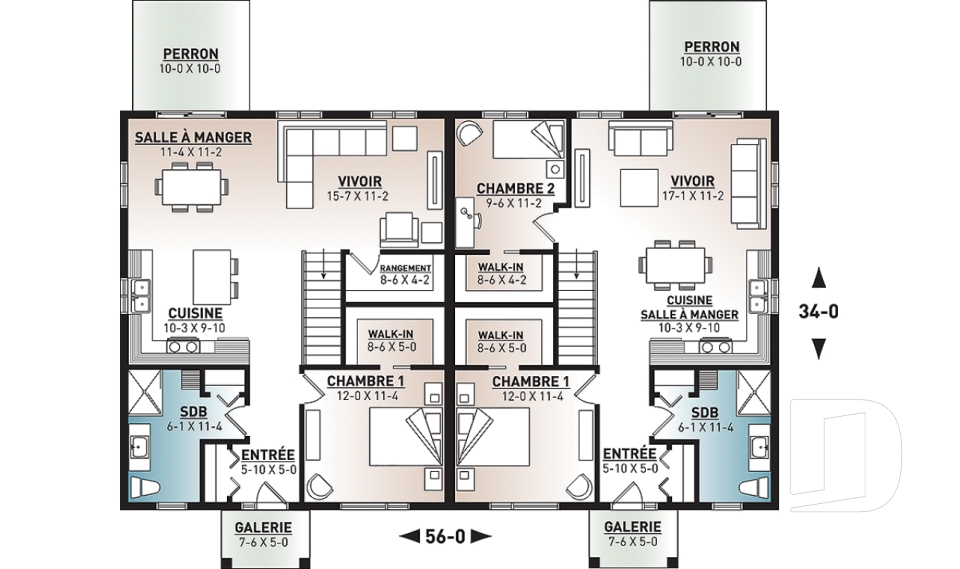 Rez-de-chaussée -  - Eleganza