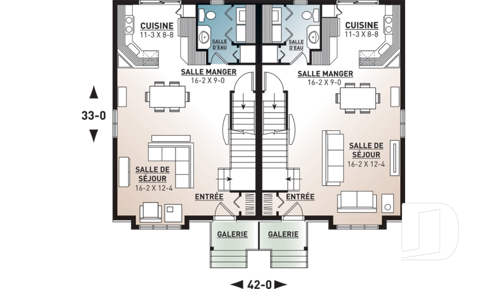 Rez-de-chaussée -  - Belisle 2