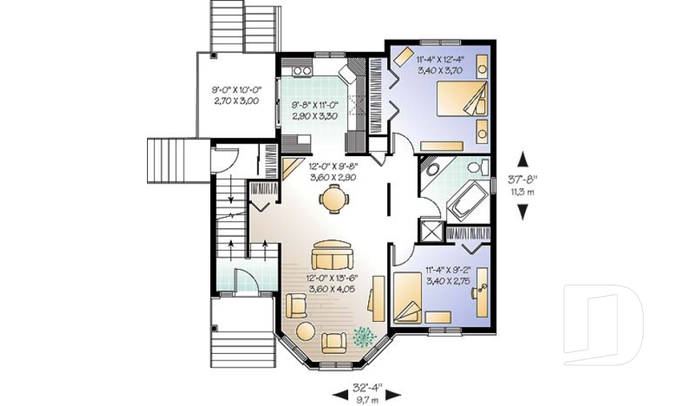 Rez-de-chaussée -  - Victorien