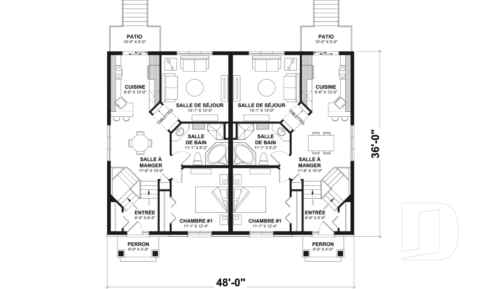 Rez-de-chaussée -  - Lucinda 