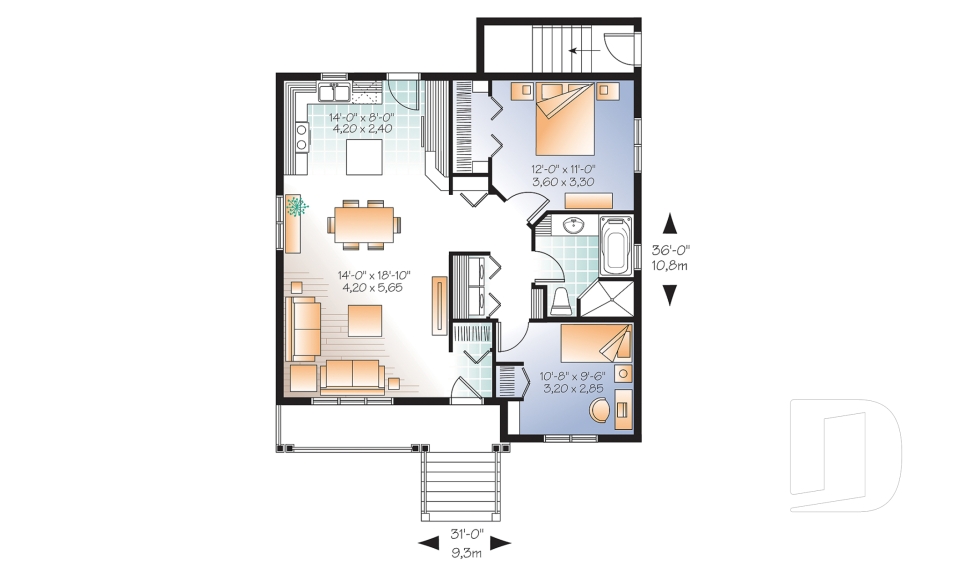 Rez-de-chaussée -  - Rivoli 2