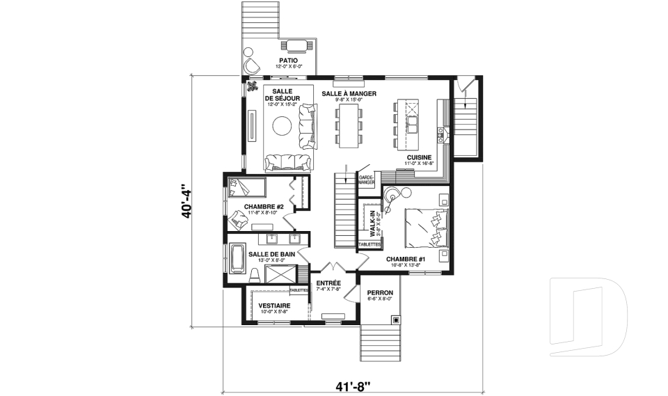 Rez-de-chaussée -  - Duo