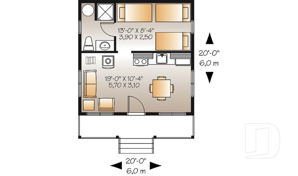 Rez-de-chaussée -  - La Retraite