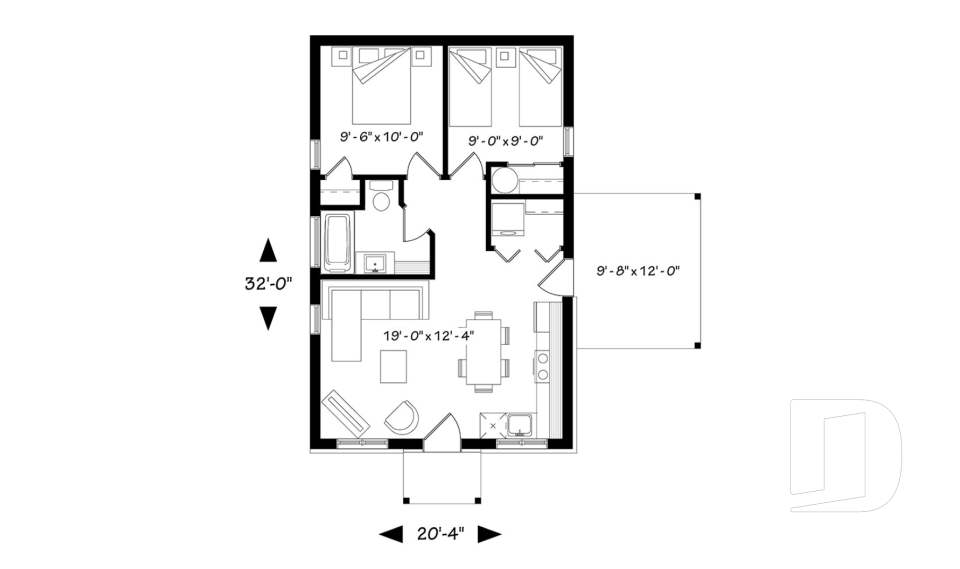 Rez-de-chaussée -  - Maxence 2