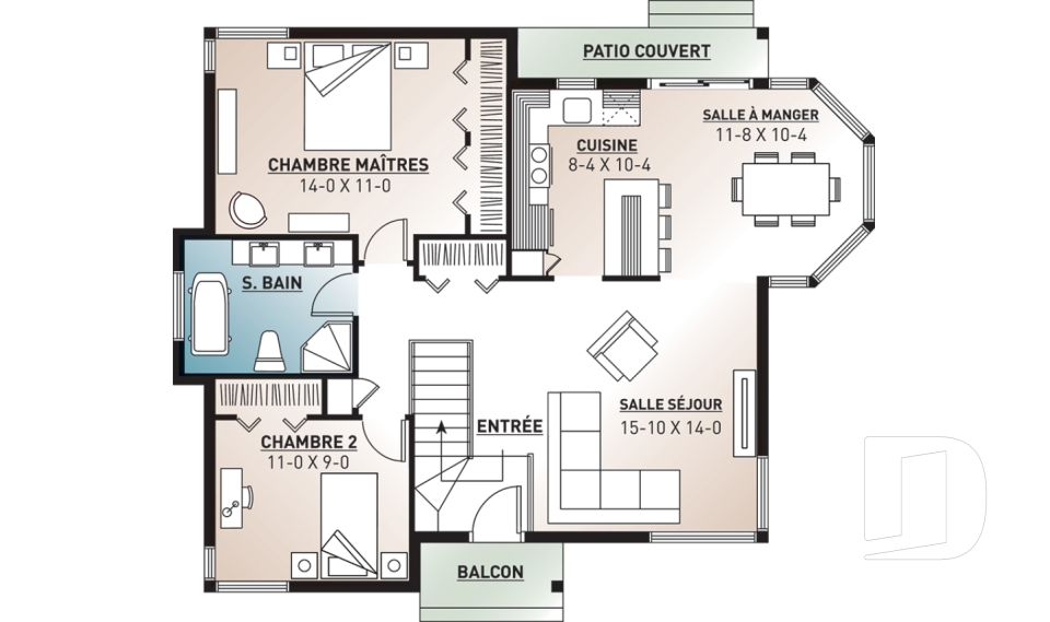 Rez-de-chaussée -  - Bartholdi