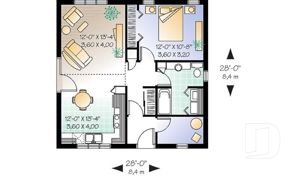 Rez-de-chaussée -  - Batiscan