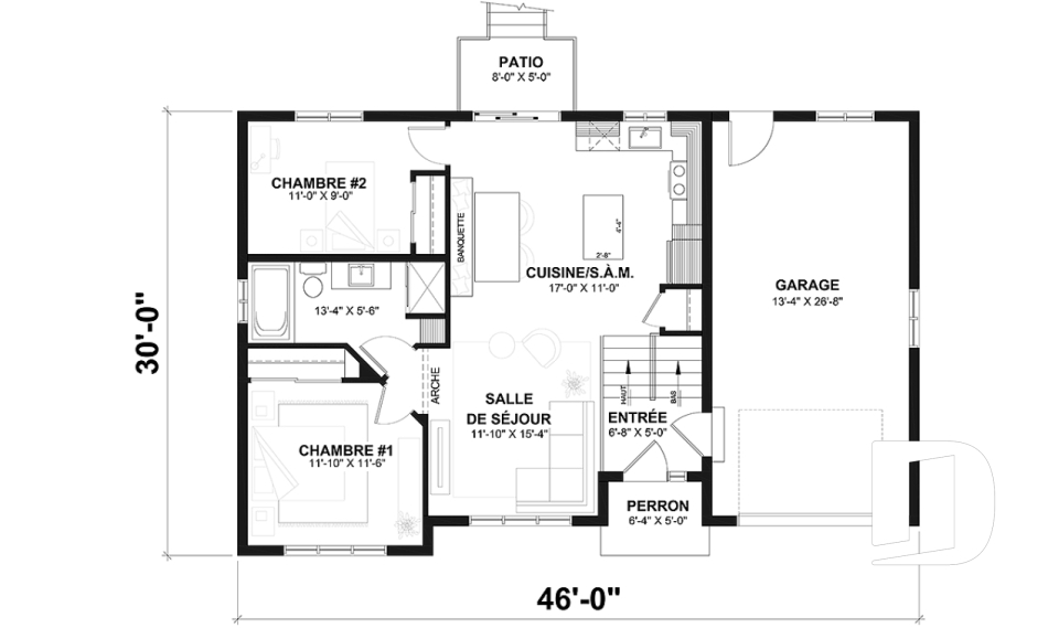 Rez-de-chaussée -  - Madeline 