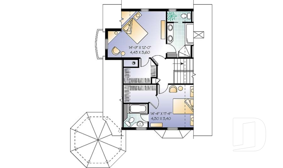 Étage -  - Seigniory