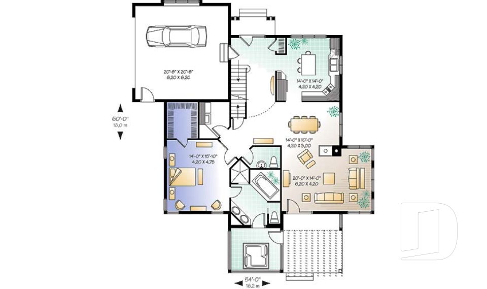 Rez-de-chaussée -  - Monticello