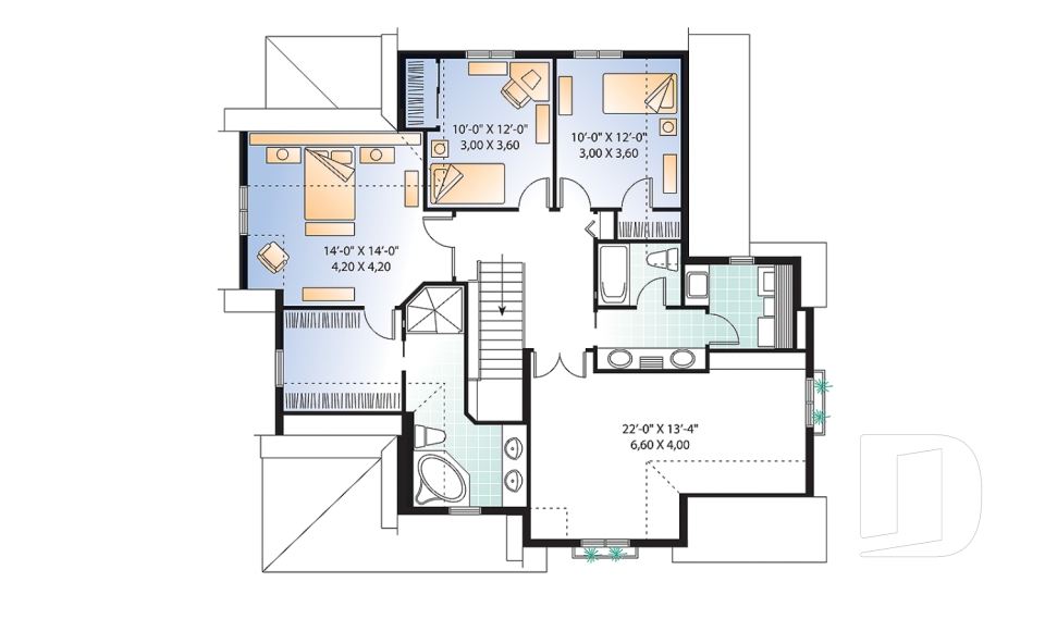 Étage -  - Duvernay