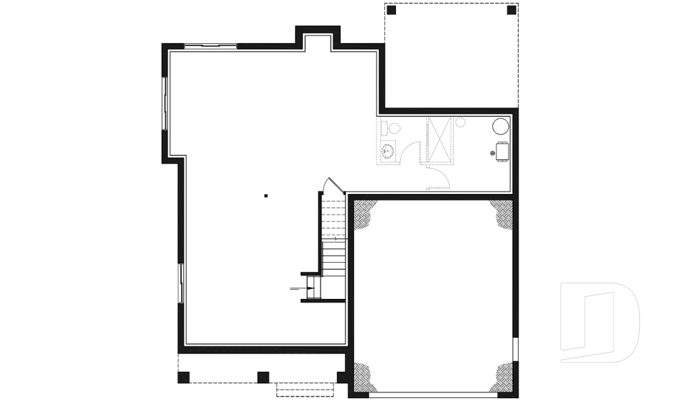 Sous-sol aménageable -  - St-Arnaud 3