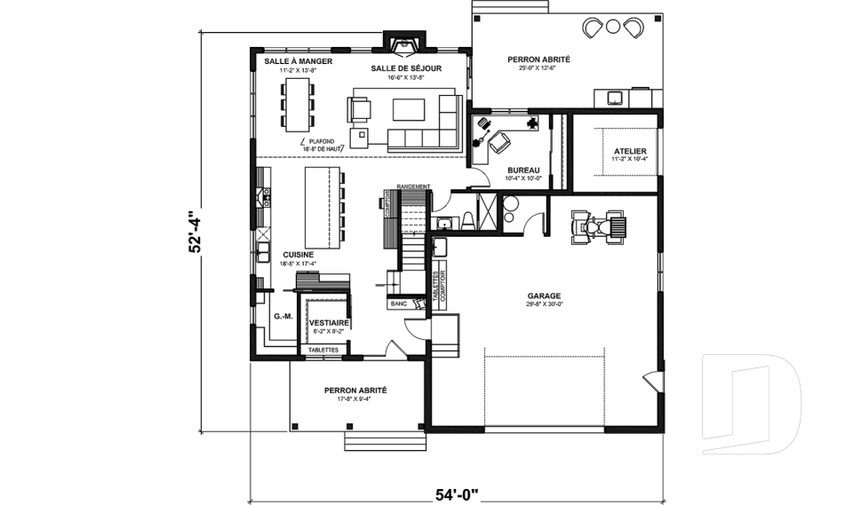 Rez-de-chaussée -  - Montana