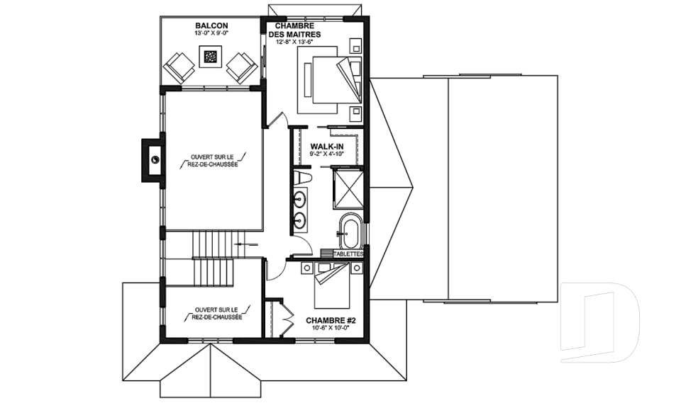 Étage -  - Rocheleau