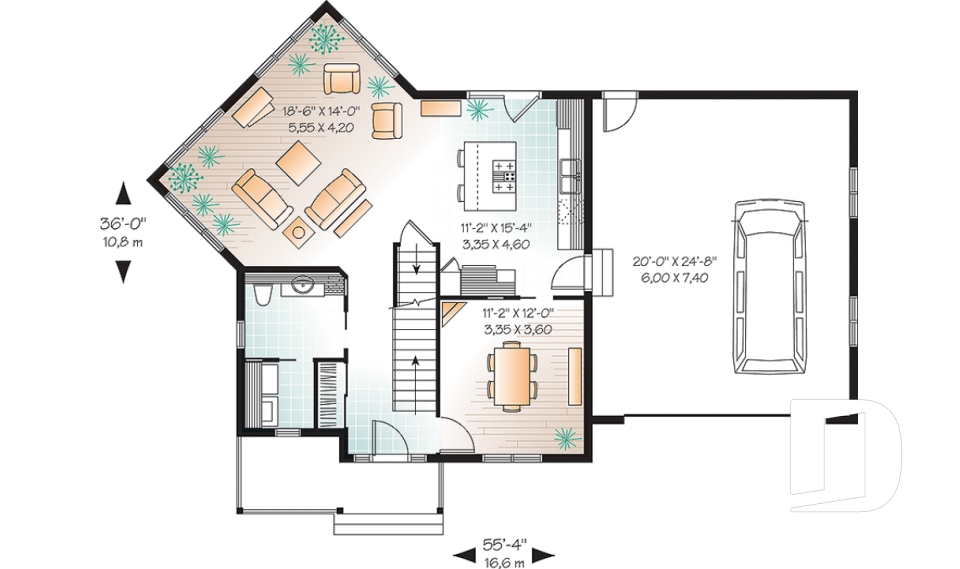 Rez-de-chaussée -  - Elizabeth 2