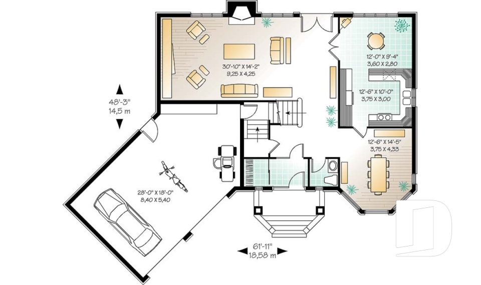 Rez-de-chaussée -  - Marsolais
