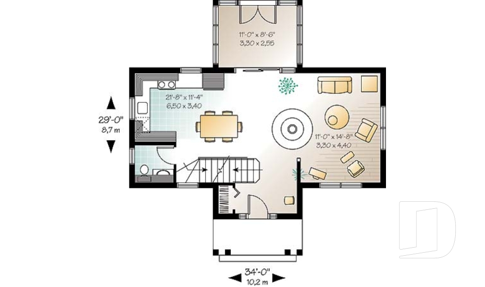Rez-de-chaussée -  - Francavilla